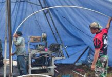 Progres Pembangunan Sumur Bor TMMD Ke-128 Terus Dikebut